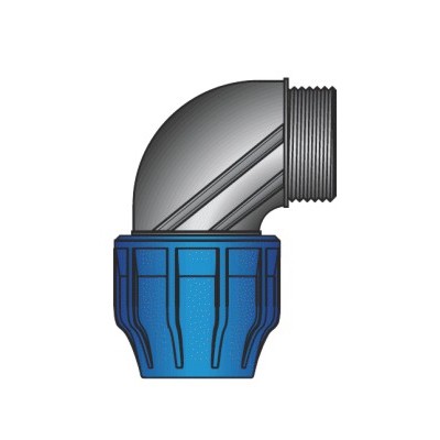 Koleno 90° 20 x 1/2“ vonkajší závit