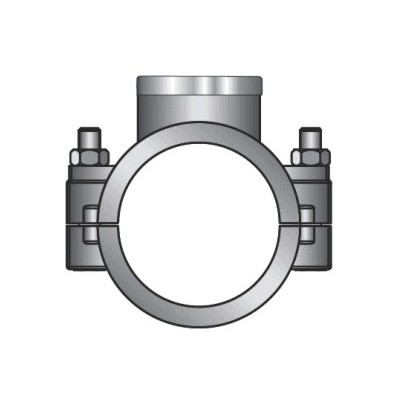 Navŕtavacie sedlo s oceľovým krúžkom 32 x 1/2“