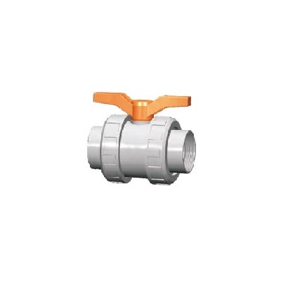 Plastový guľový ventil 2“ vnútorné závity 16 bar (PVC)